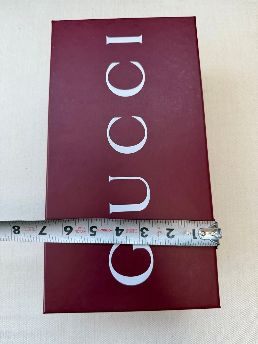 NWOT Gucci Shoe Box